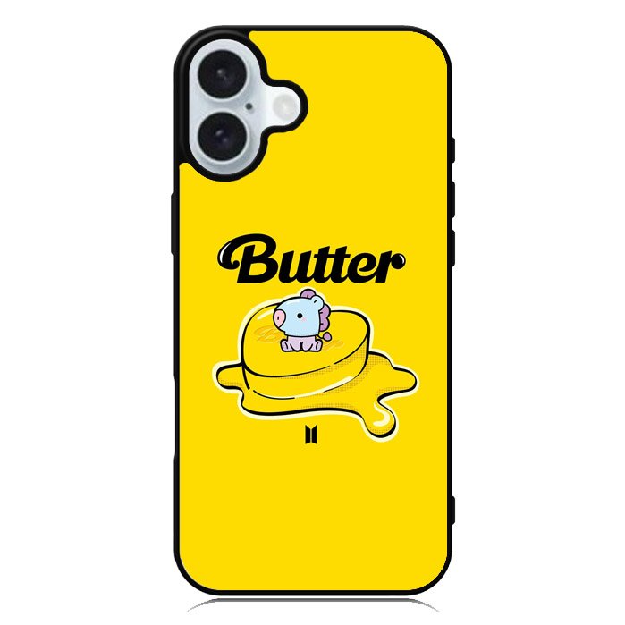BT21 BTS Mang On The Butter iPhone 16 Case QC9859