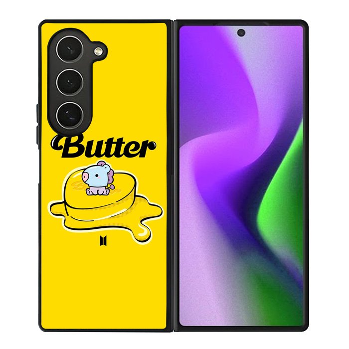 BT21 BTS Mang On The Butter Samsung Galaxy Z Fold 6 5G 2024 Case OV9859