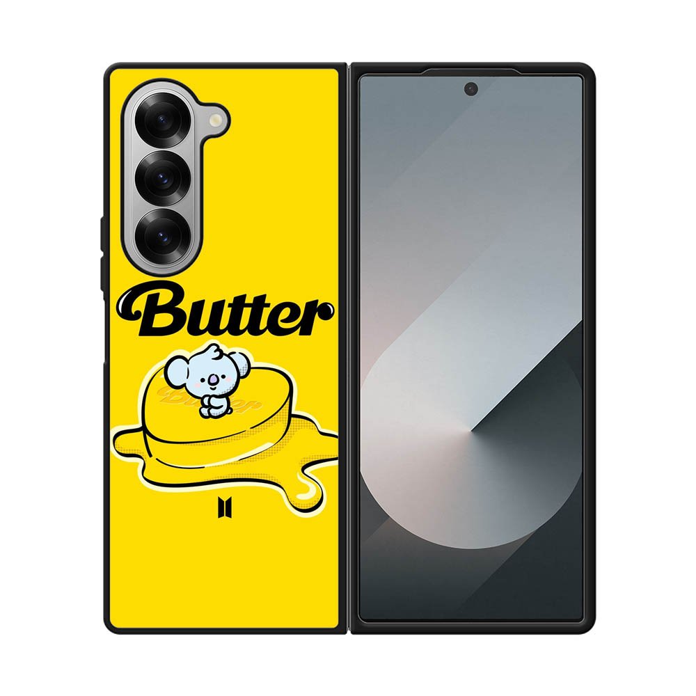 BT21 BTS Koya On The Butter Samsung Galaxy Z Fold 7 5G Case OV9858