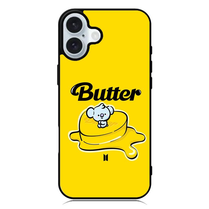 BT21 BTS Koya On The Butter iPhone 16 Plus Case QC9858