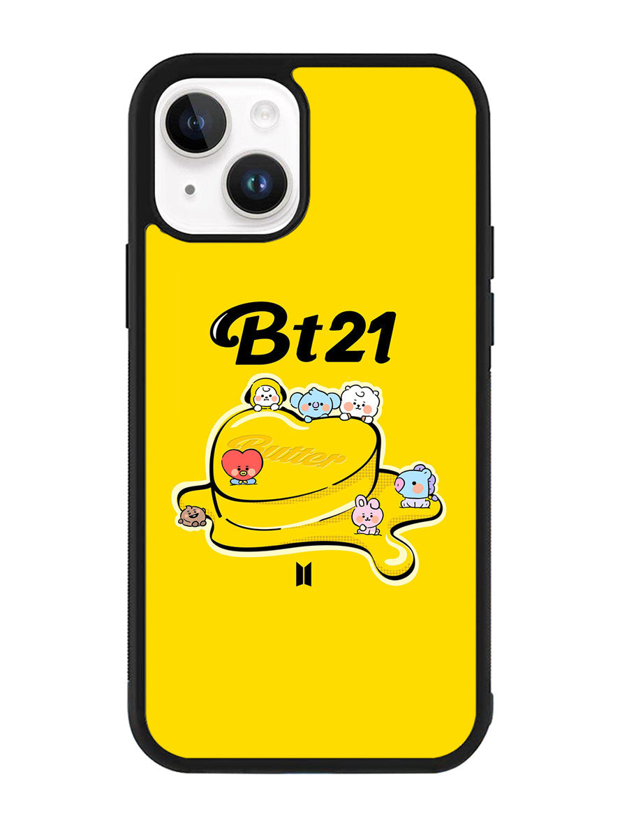 BT21 BTS On The Butter iPhone 14 Plus Case QC9860