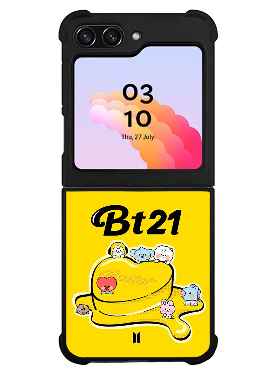 BT21 BTS On The Butter Samsung Galaxy Z Flip 5 5G 2023 Case OV9860