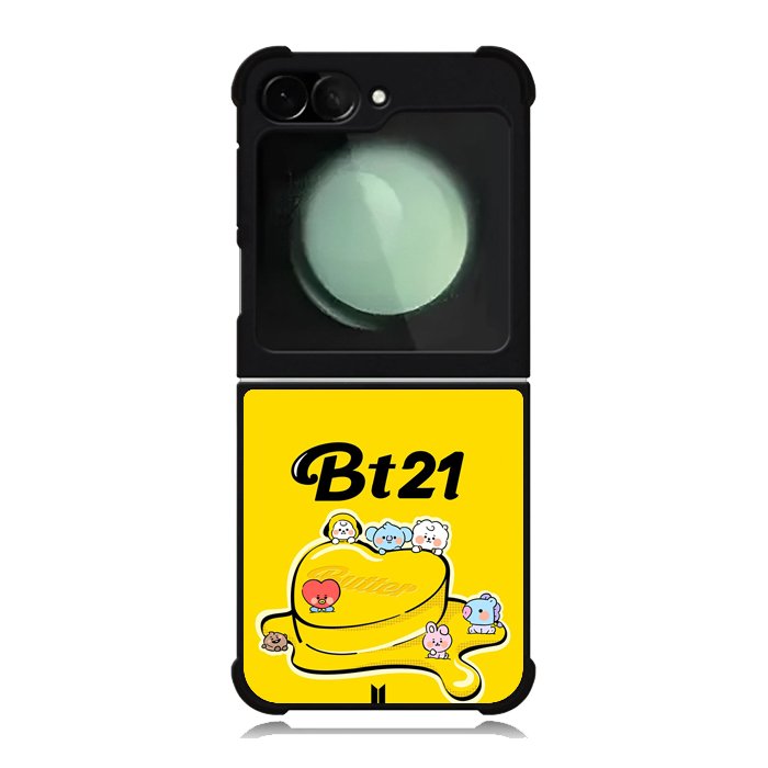 BT21 BTS On The Butter Samsung Galaxy Z Flip 6 5G 2024 Case OV9860