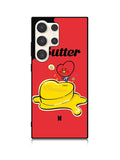 BTS Butter Tata BT21 Samsung Galaxy S25 Ultra 5G Case QC9878