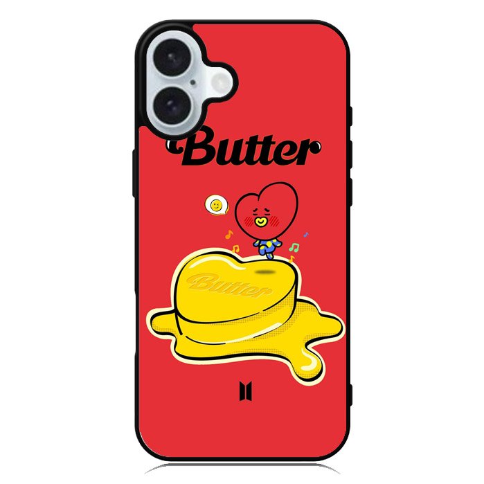 BTS Butter Tata BT21 iPhone 16 Plus Case QC9878