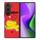 BTS Butter Tata BT21 Samsung Galaxy Z Fold 6 5G 2024 Case OV9878