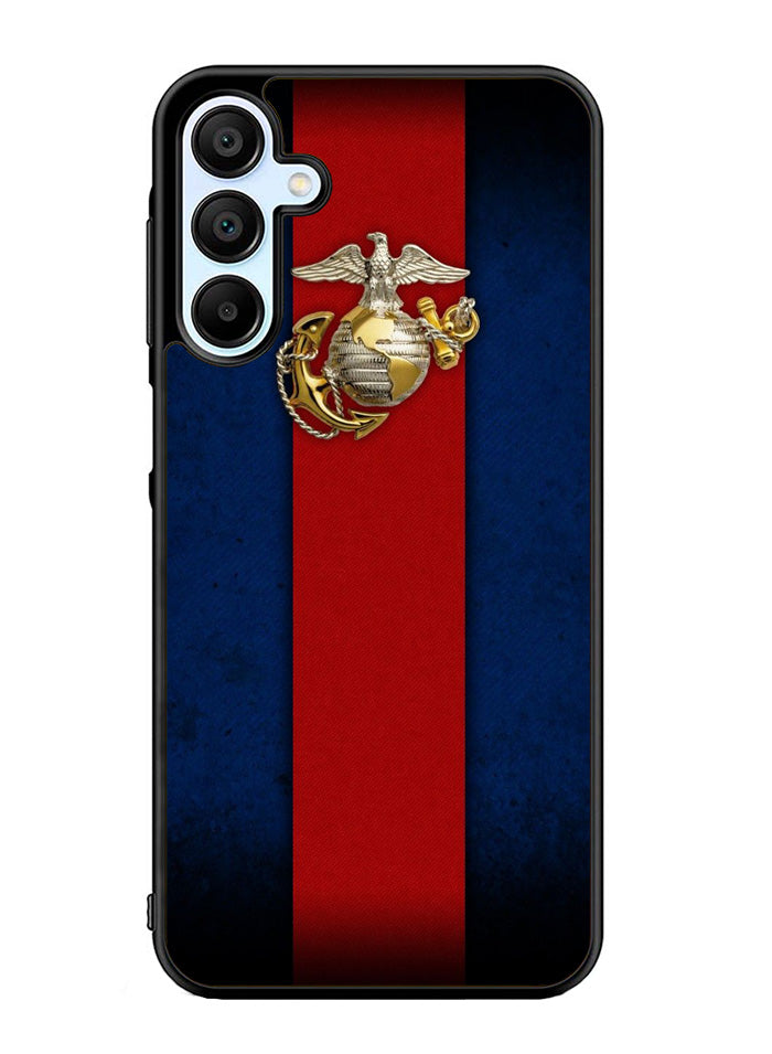 Marine Corps Red Blue Samsung Galaxy A35 5G Case OV9882