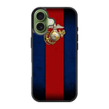 Marine Corps Red Blue iPhone 17 Case QC9882