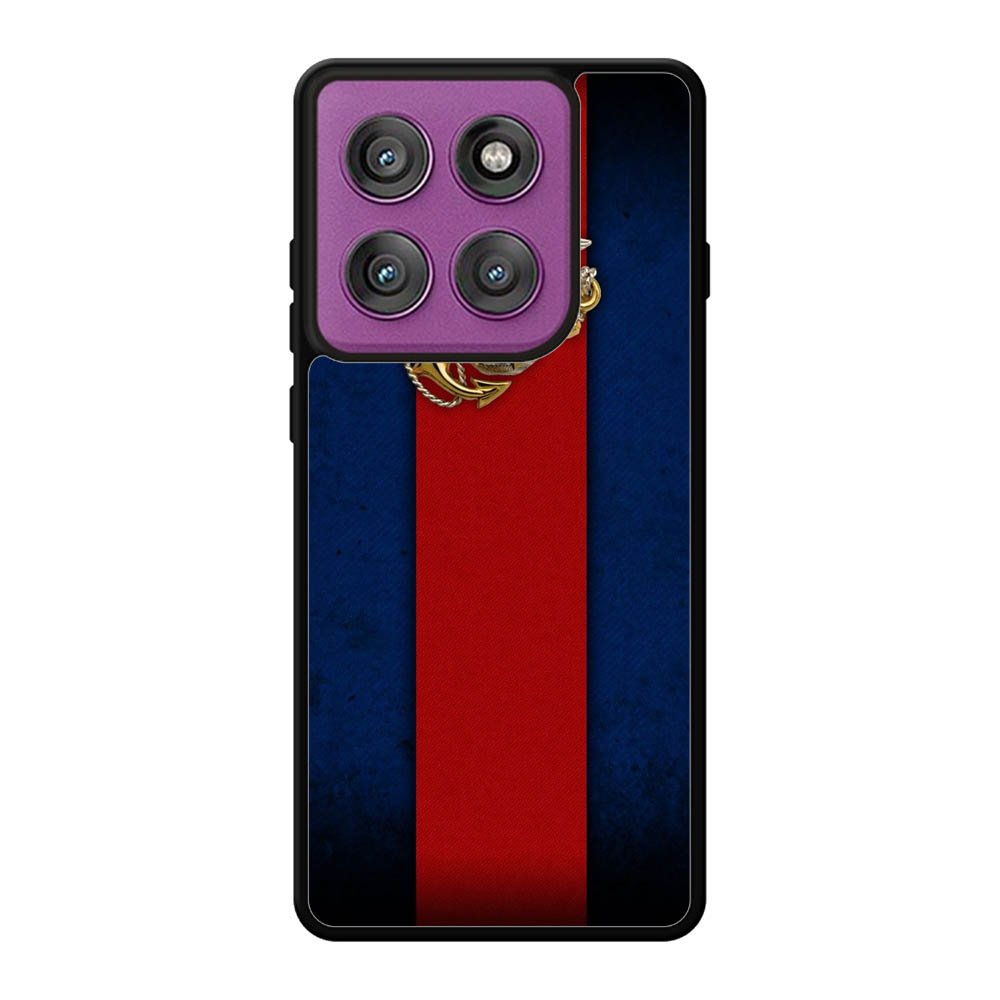 Marine Corps Red Blue Motorola Moto Edge 60 Pro Case QC9882