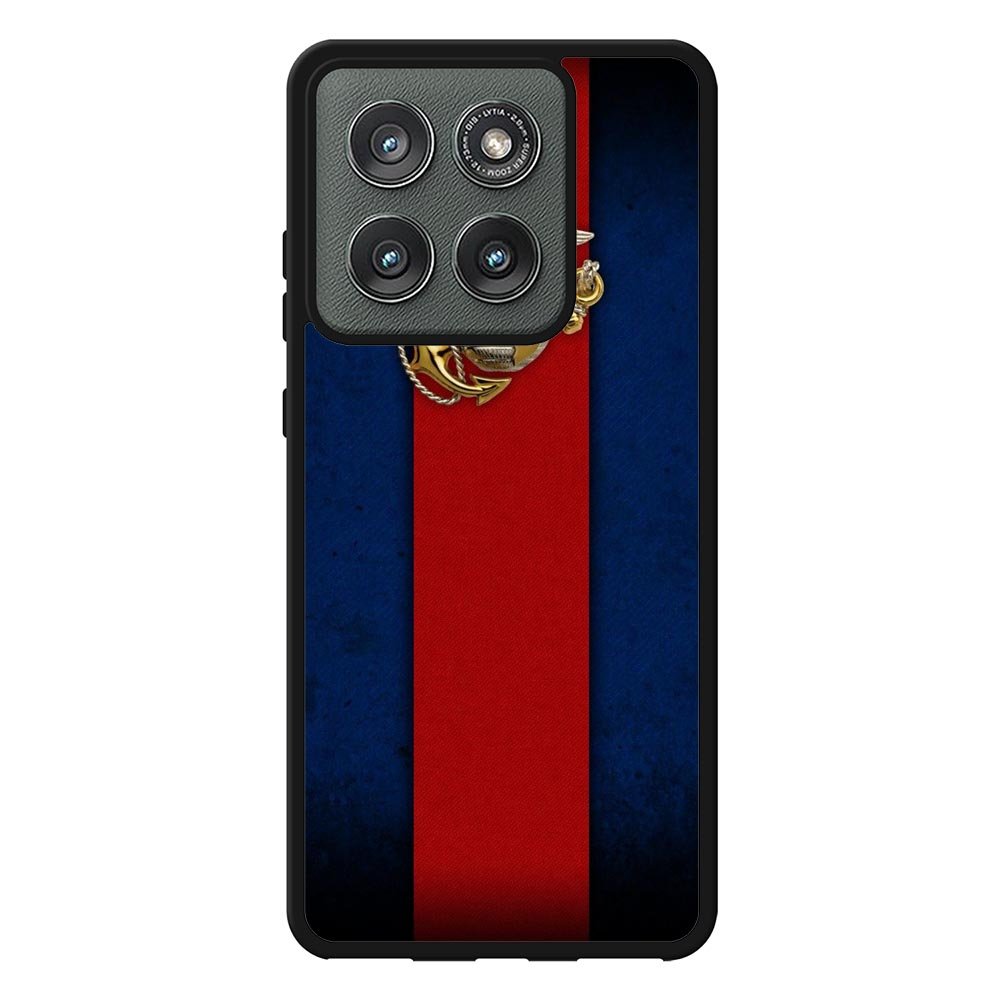 Marine Corps Red Blue Motorola Moto Edge 2025 Case QC9882