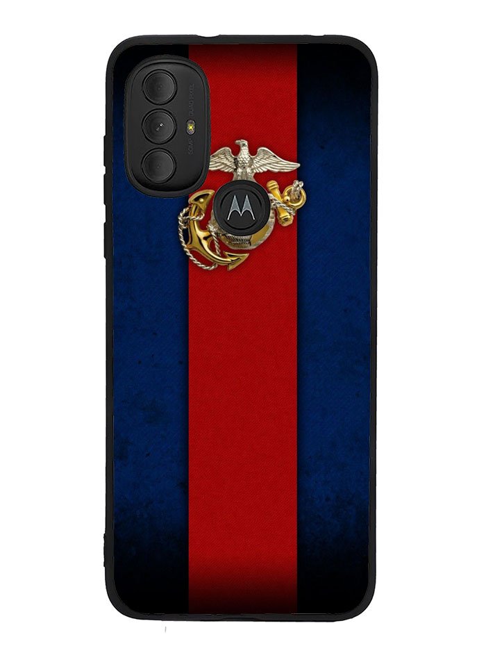 Marine Corps Red Blue Motorola Moto G Pure 2021 , Moto G Power 2022 Case OV9882