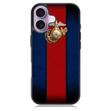 Marine Corps Red Blue iPhone 17 Case OV9882