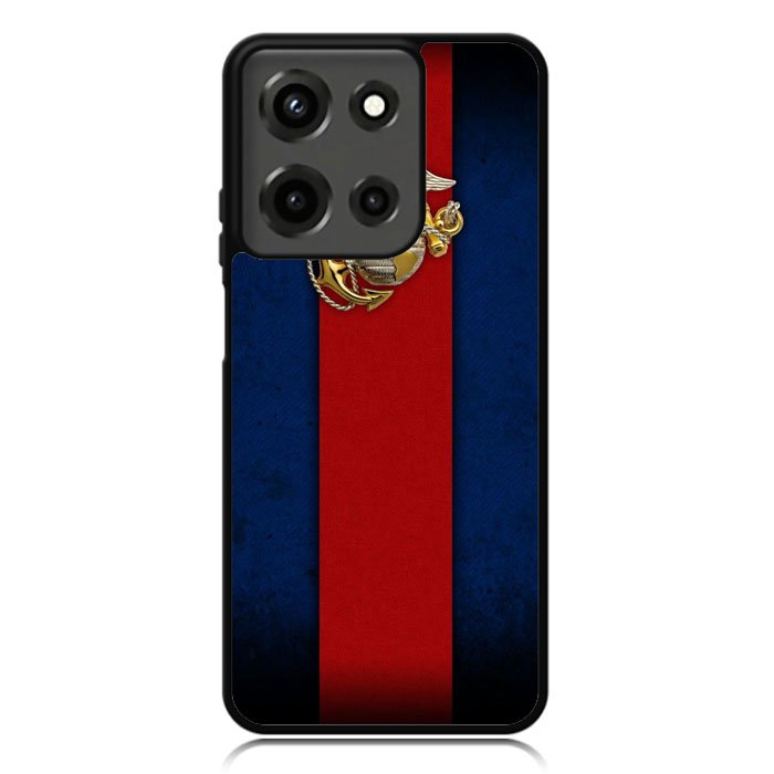 Marine Corps Red Blue Motorola Moto G 5G 2025 Case OV9882