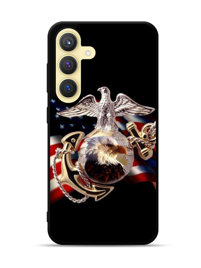 Marine Corps USA Samsung Galaxy S24 Plus 5G , Samsung Galaxy S24+ 5G Case
