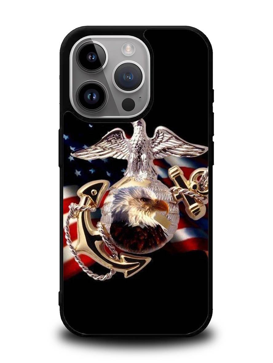 Marine Corps USA iPhone 15 Pro Case