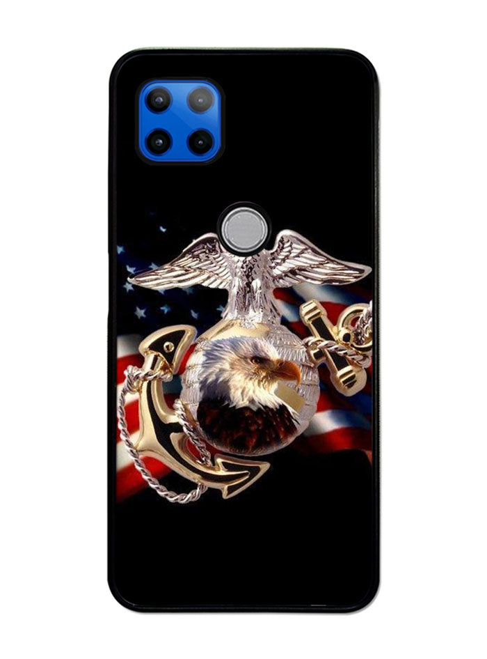 Marine Corps USA Motorola Moto G 5G Case , Moto One 5G Ace Case