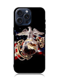 Marine Corps USA iPhone 15 Pro Max Case
