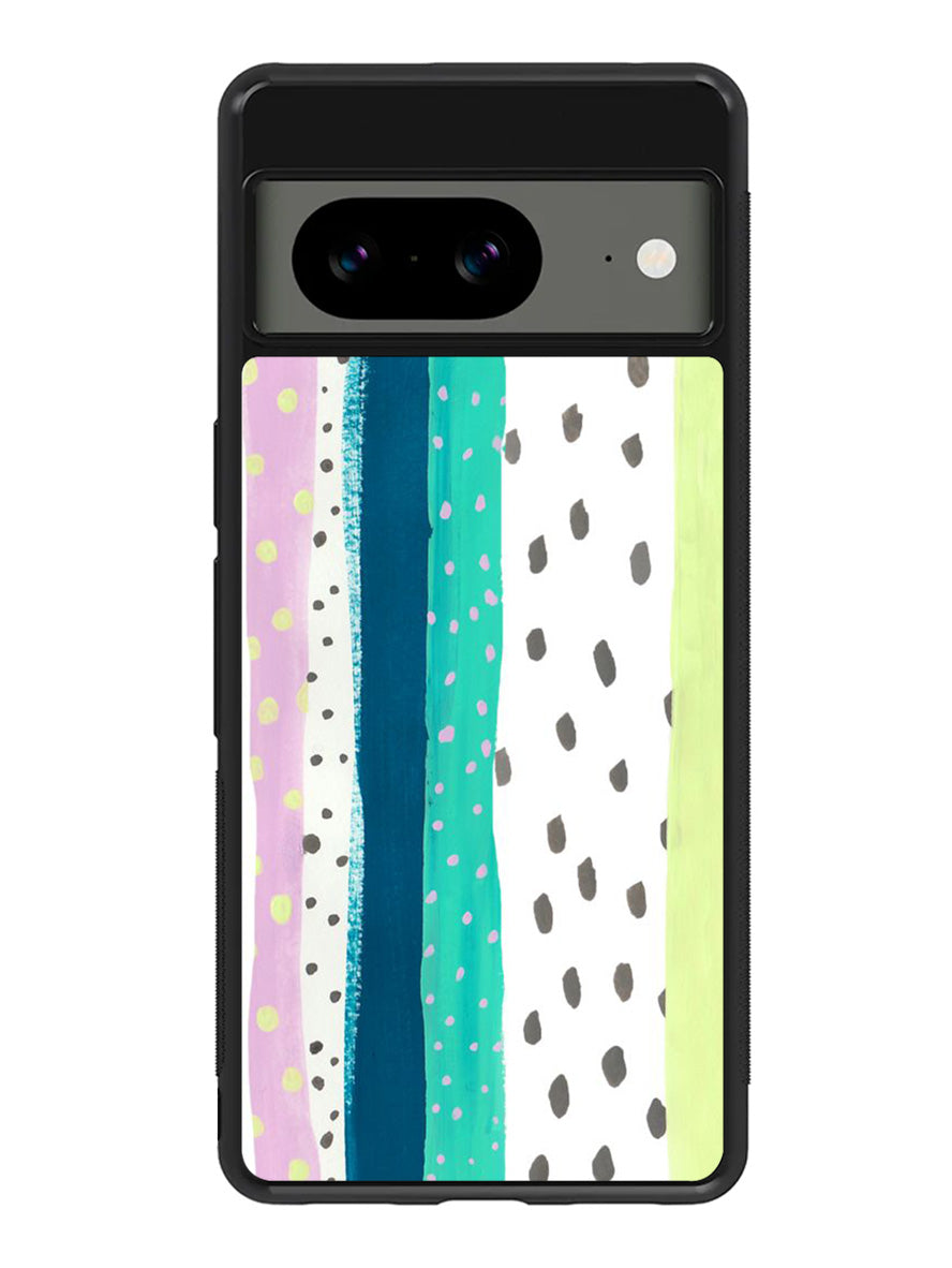 Bright colored art Google Pixel 8 Case QC9892