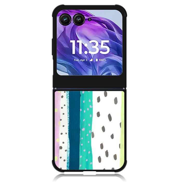 Bright colored art Motorola Moto Razr Plus 2024 , Moto Razr+ 2024 Case OV9892
