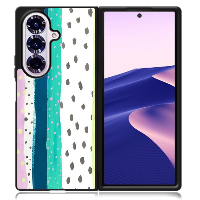 Bright colored art Samsung Galaxy Z Fold 7 Case OV9892