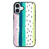 Bright colored art iPhone 16 Case QC9892