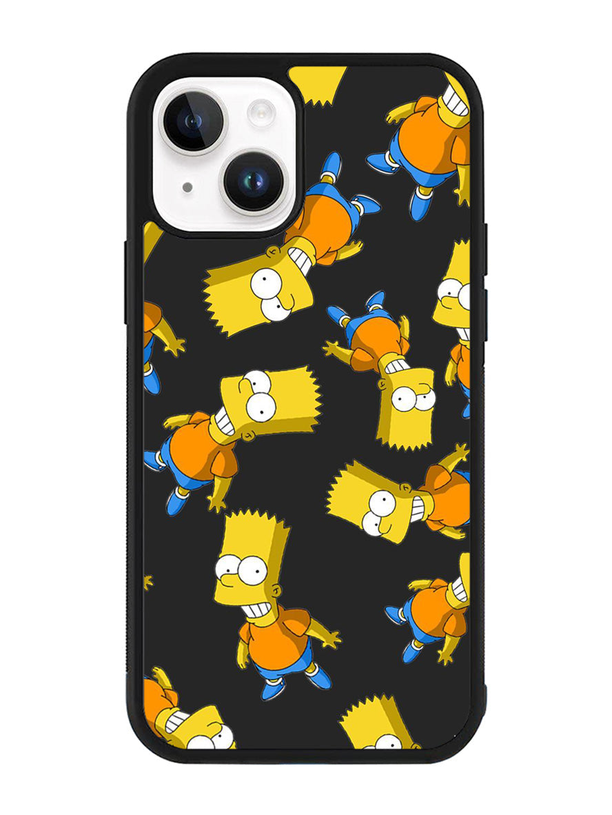 The Simpsons Pattern iPhone 14 Case QC9902