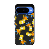 The Simpsons Pattern Google Pixel 10 Case QC9902