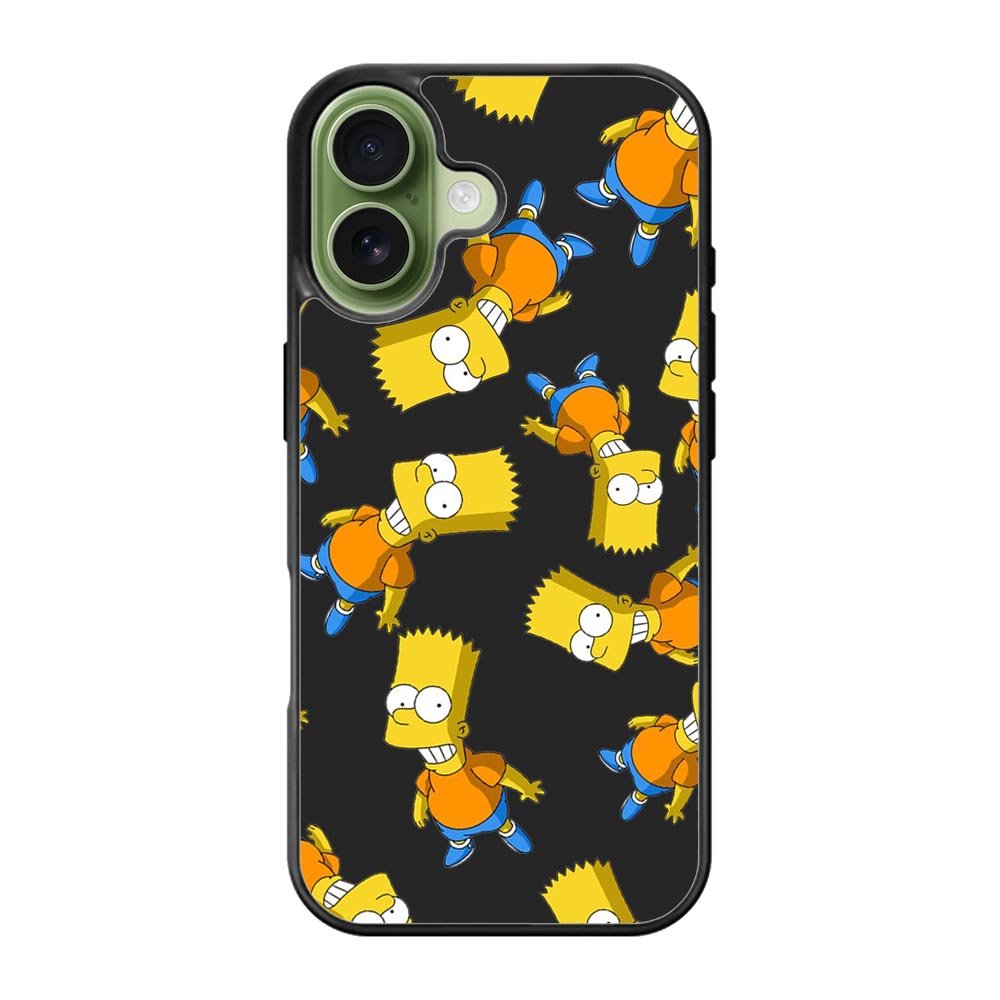 The Simpsons Pattern iPhone 17 Case QC9902