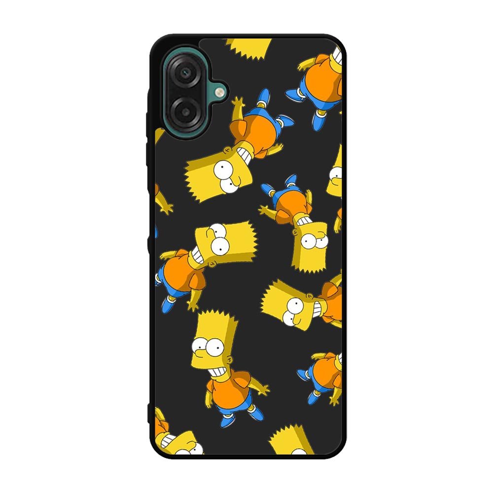 The Simpsons Pattern Samsung Galaxy A07 Case QC9902