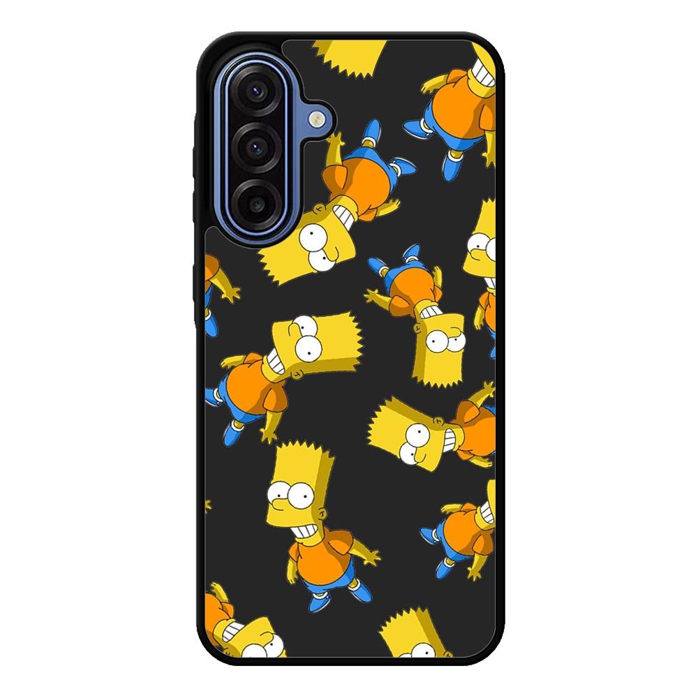 The Simpsons Pattern Samsung Galaxy A17 Case QC9902