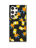 The Simpsons Pattern Samsung Galaxy S25 Ultra 5G Case QC9902
