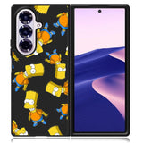 The Simpsons Pattern Samsung Galaxy Z Fold 7 Case OV9902