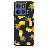 The Simpsons Pattern Motorola Moto G Stylus 5G 2025 Case OV9902