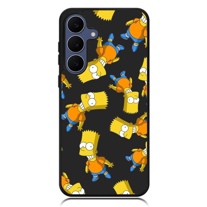 The Simpsons Pattern Samsung Galaxy S25 FE Case OV9902