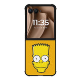 The Simpsons Head Motorola Moto RAZR Plus 2025 Case OV9901