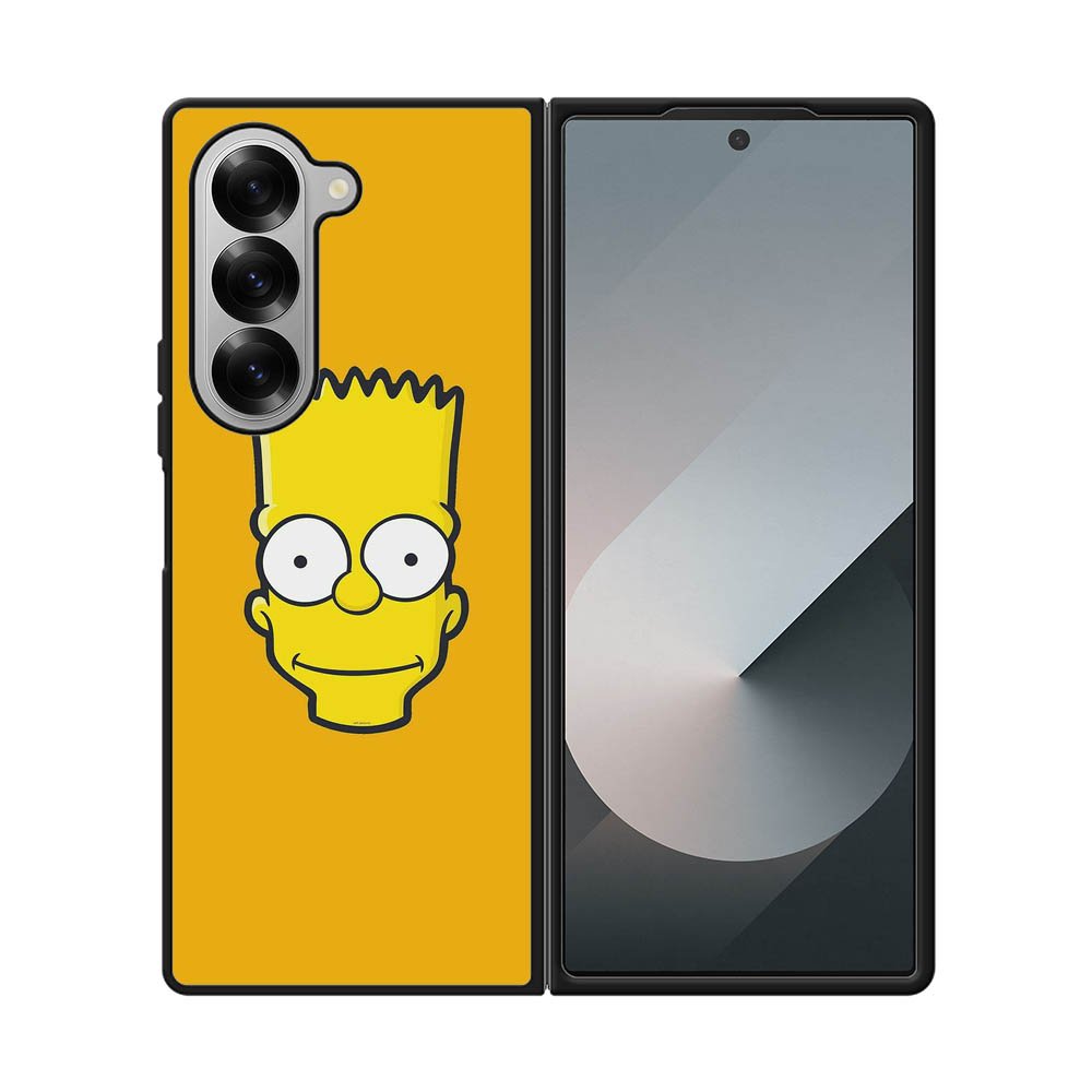 The Simpsons Head Samsung Galaxy Z Fold 7 5G Case QC9901