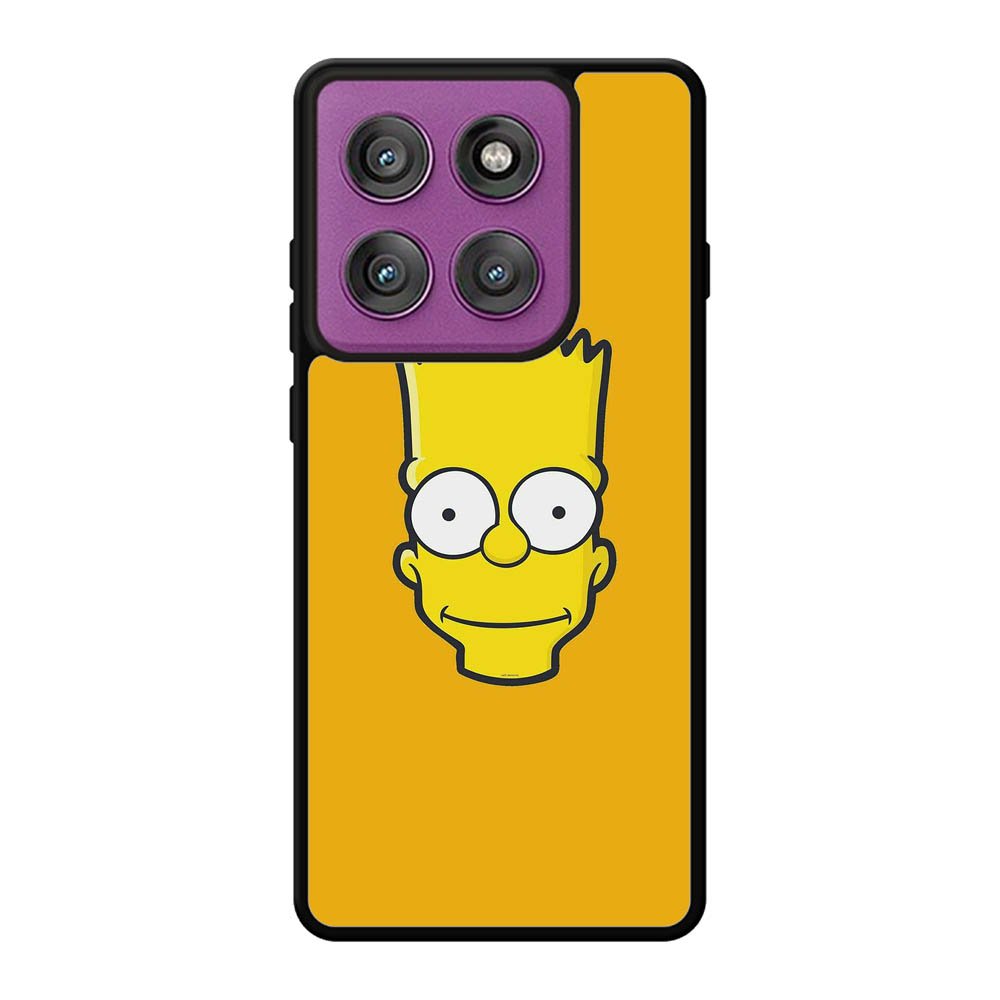 The Simpsons Head Motorola Moto Edge 60 Pro Case QC9901