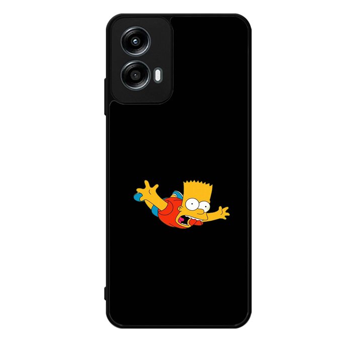 Bart Simpsons Flying Motorola Moto G Play 2024 Case OV9888