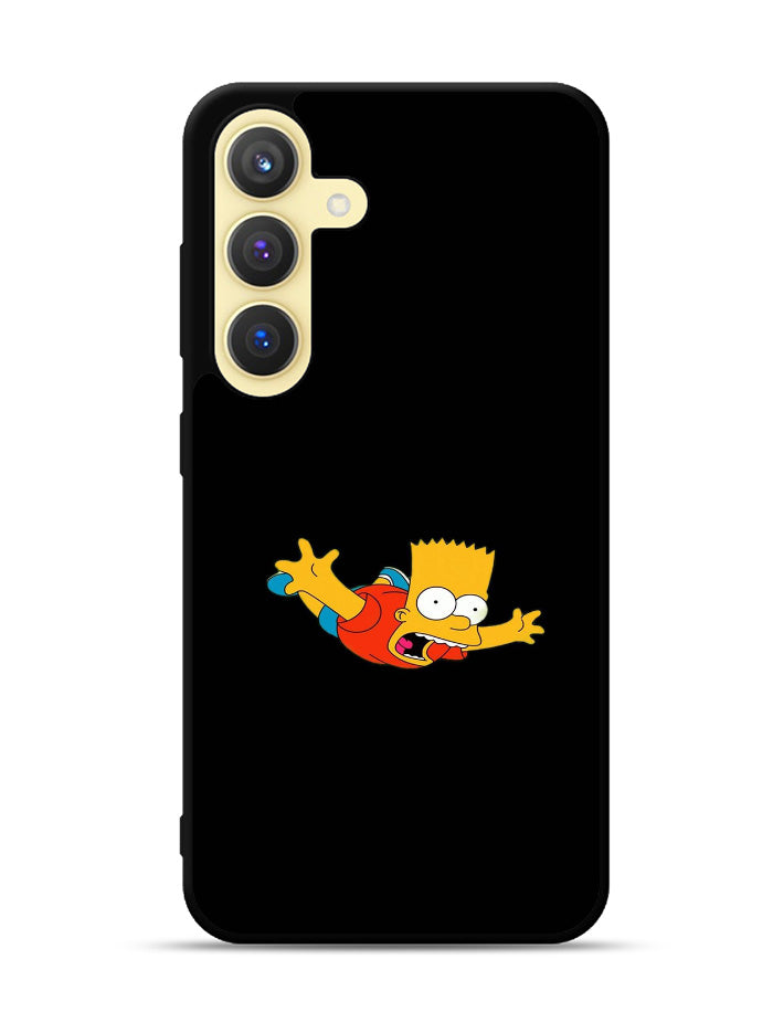 Bart Simpsons Flying Samsung Galaxy S25 Plus 5G , Samsung Galaxy S25+ 5G Case OV9888