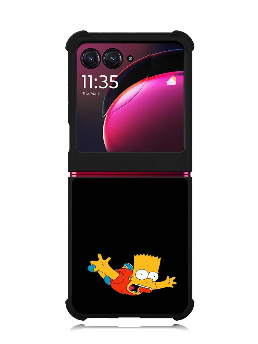 Bart Simpsons Flying Motorola Moto Razr Plus 2023 , Moto Razr+ 2023 Case OV9888