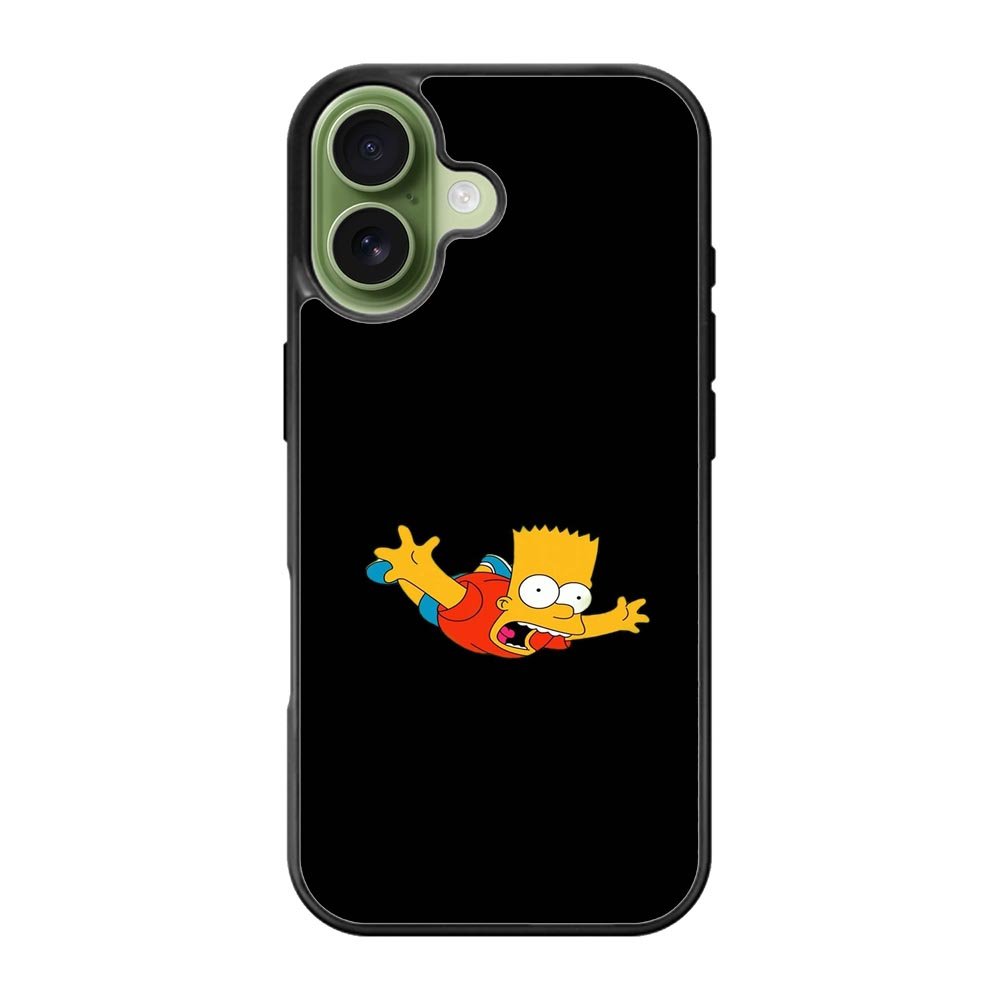 Bart Simpsons Flying iPhone 17 Case QC9888