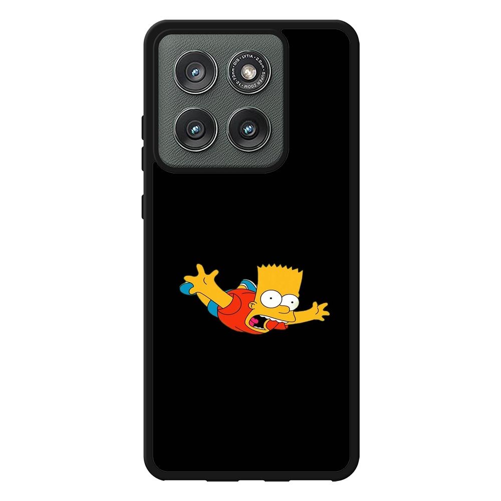 Bart Simpsons Flying Motorola Moto Edge 2025 Case QC9888