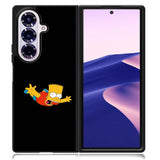 Bart Simpsons Flying Samsung Galaxy Z Fold 7 Case OV9888