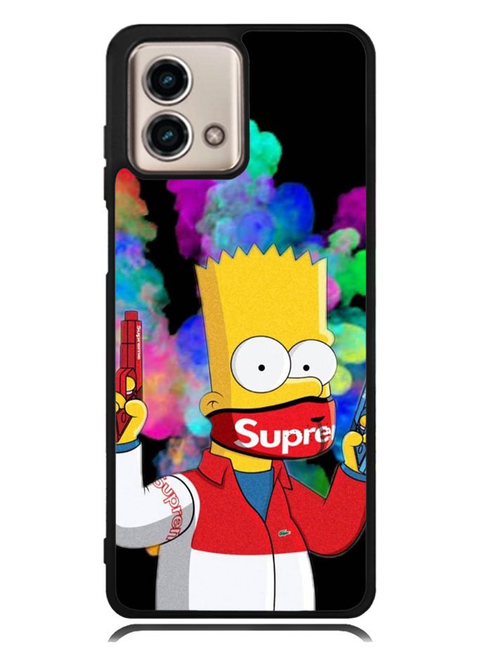 Bart Simpsons Fog And Gun Motorola Moto G Stylus 5G 2023 Case OV9889