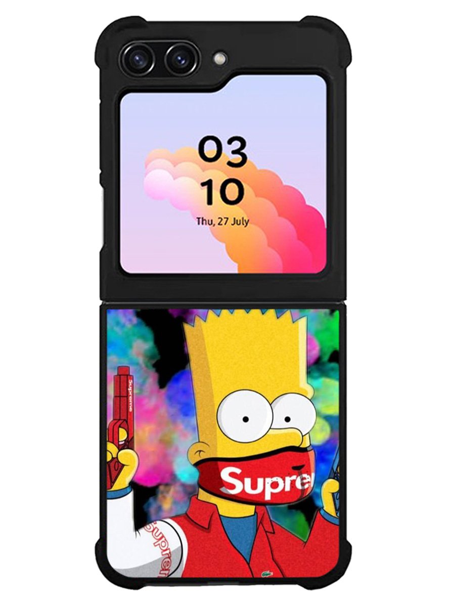 Bart Simpsons Fog And Gun Samsung Galaxy Z Flip 5 5G 2023 Case OV9889