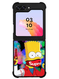 Bart Simpsons Fog And Gun Samsung Galaxy Z Flip 5 5G 2023 Case OV9889
