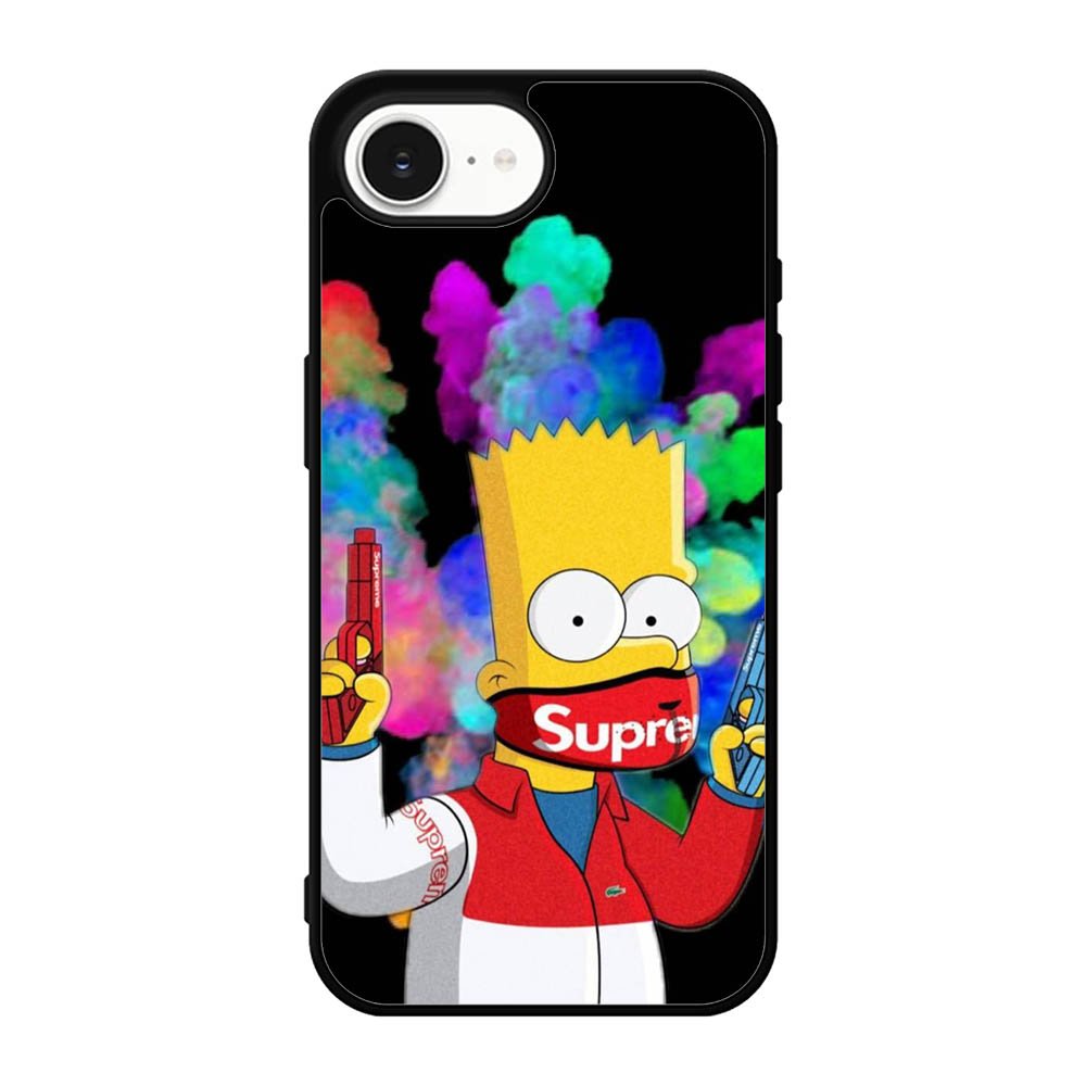Bart Simpsons Fog And Gun iPhone 17e Case QC9889