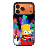 Bart Simpsons Fog And Gun iPhone 17 Pro Max Case QC9889