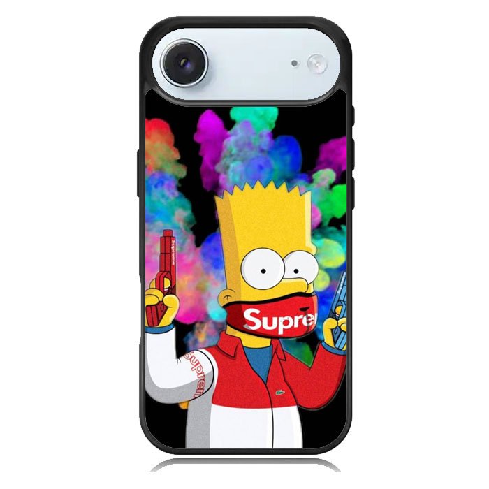 Bart Simpsons Fog And Gun iPhone 17 Air Case OV9889