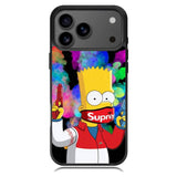Bart Simpsons Fog And Gun iPhone 17 Pro Case RC9889